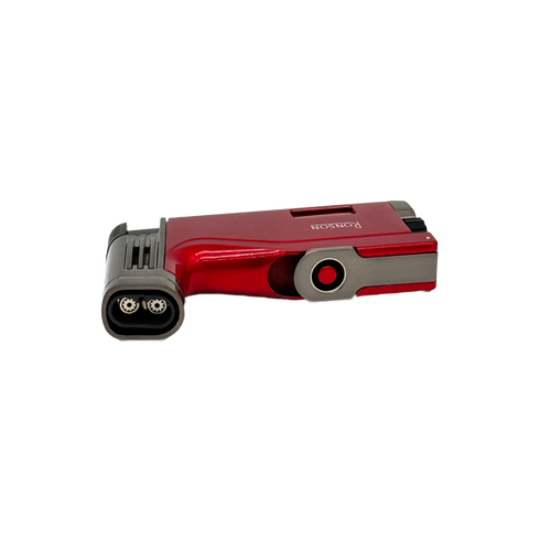 Gorilnik Ronson 120003 plinski Jet Flame Breeze, Red