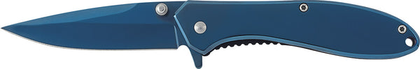 Ausonia 26595 Zložljiv žepni nož moder 17.5 cm