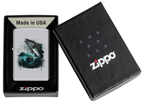 Zippo 60.007.022 vžigalnik Fish and Boat