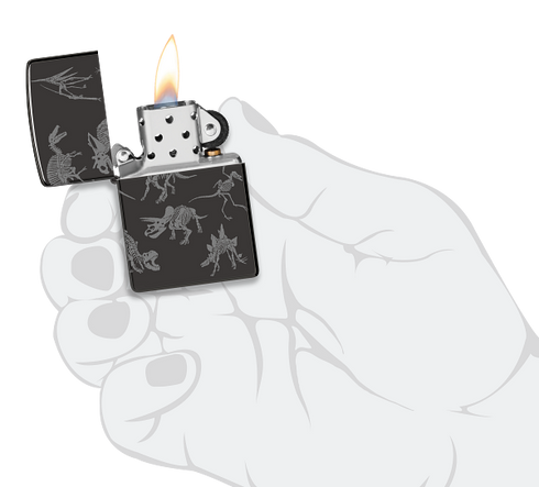 Zippo 60.007.083 vžigalnik Dinosaur Skeletons