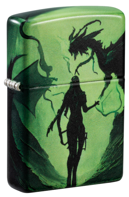 Zippo vžigalnik 46130 Dragon Den, Glow in the Dark