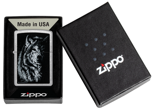 Zippo vžigalnik 46149 Wolf by Lindsay Kivi