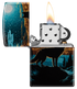 Zippo 46252 vžigalnik Wolf in Nature, 540 Tumbled Chrome
