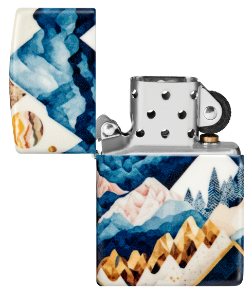 Zippo vžigalnik 46262 Geometric Mountains