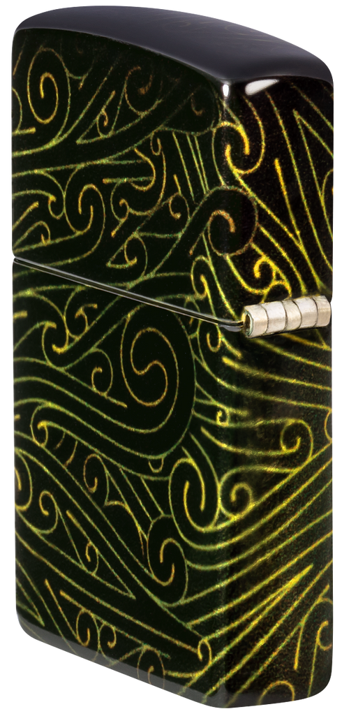 Zippo 46276 vžigalnik Cannabis Swirl, 540 Tumbled Brass