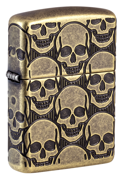 Zippo vžigalnik 46302 Skulls Armor
