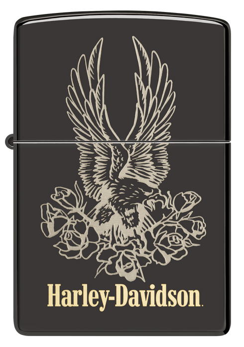 Zippo vžigalnik 46311 Harley-Davidson® Eagle & Roses