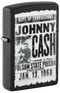 Zippo 46490 vžigalnik Johnny Cash, Newspaper