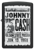 Zippo 46490 vžigalnik Johnny Cash, Newspaper