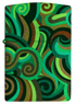 Zippo 46491 vžigalnik Vivid Color Patterns, Glow in the Dark
