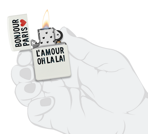Zippo 60.007.413 vžigalnik Bonjour Paris