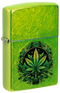 Zippo 60.007.389 vžigalnik Green MLeaf