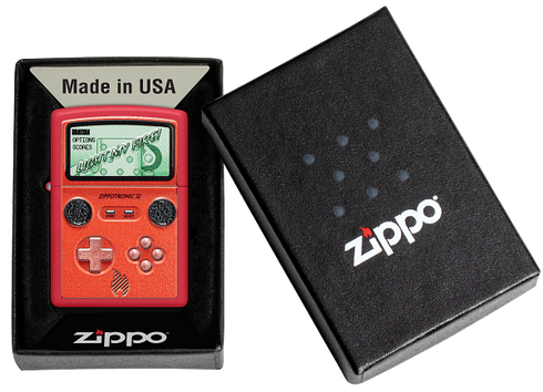 Zippo 46700 vžigalnik Retro Gaming Console, Texture Print