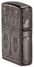 Zippo 46753 vžigalnik Spiritual Pattern Armor, Black Ice