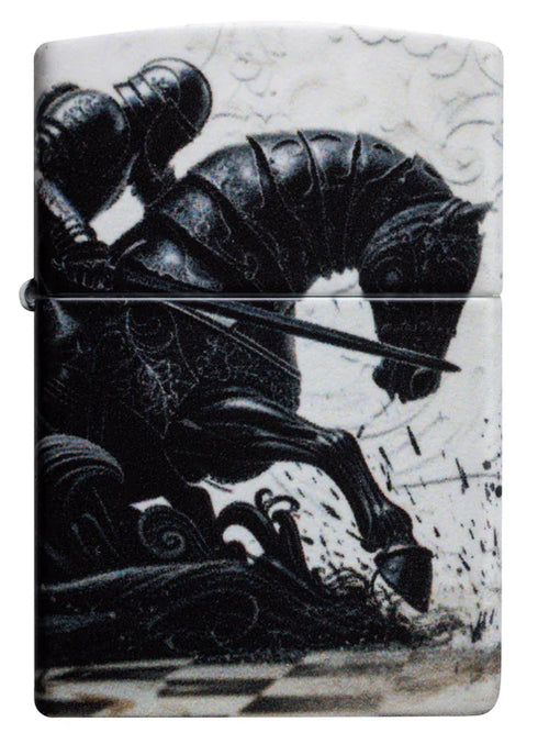 Zippo 60.007.589 vžigalnik Black Knight