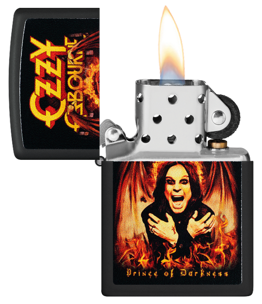 Zippo 47082 vžigalnik Ozzy Osbourne, Black Matte