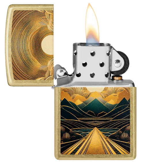Zippo 47137 vžigalnik Road Through the Mountains
