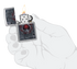 Zippo 47185 vžigalnik Gothic Ace
