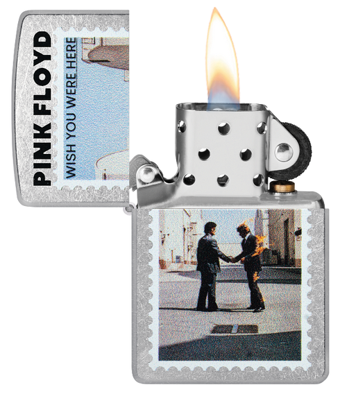 Zippo 47240 vžigalnik Pink Floyd, Street Chrome