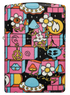 Zippo 48779 vžigalnik Abstract Pink, Glow in the Dark