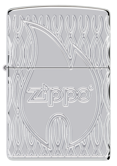 Zippo vžigalnik 48838 Flame Armor HP Chrome