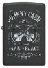 Zippo 48989 vžigalnik Johnny Cash, Man in Black
