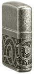 Zippo vžigalnik 49290 Pattern Armor Antique Silver