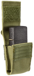 Zippo vžigalnik 49400 Black Crackle in etui OD Green Pouch