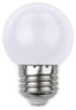 Avide 25929 Žarnica Decor - bela LED SMD E27 1W G45