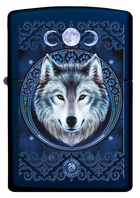 Zippo 60.003.924 Wolf & Moon by Anne Stokes