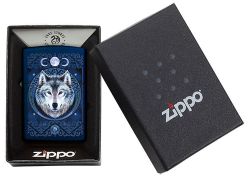Zippo 60.003.924 Wolf & Moon by Anne Stokes