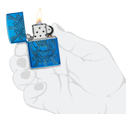 Zippo 46851 vžigalnik Retro Zippo Design, Armor