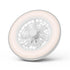 Svetilka stropna Whitney z ventilatorjem, Srebrna, AFCLCCT-48W-15W-WHS