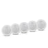 Avide 995922 Svetilka nočna Mini prenosna 6kos/set 0.45W RGB 3000K 22lm, EMPNL-0.45W-RGB