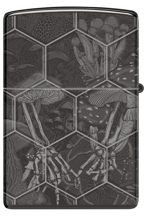 Zippo 46425 vžigalnik Hexagon Trippy Skull
