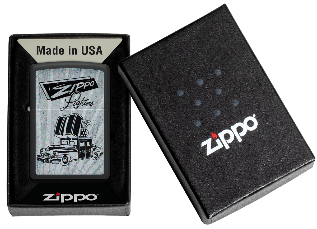 Zippo vžigalnik 48572 Vintage Zippo Car