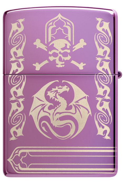Zippo vžigalnik 48574 Anne Stokes Dragon & Skull