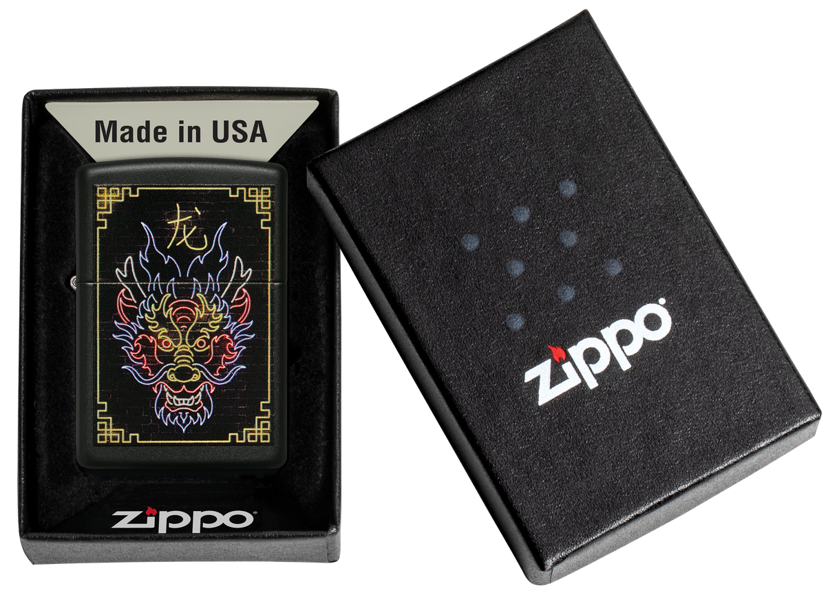 Zippo vžigalnik 49396 Neon Dragon