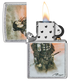 Zippo vžigalnik 49767 Luis Royo Samurai