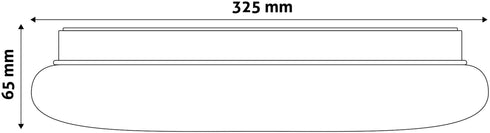 Avide 916163 Stropna svetilka Larissa LED 18W NW 1600 lm