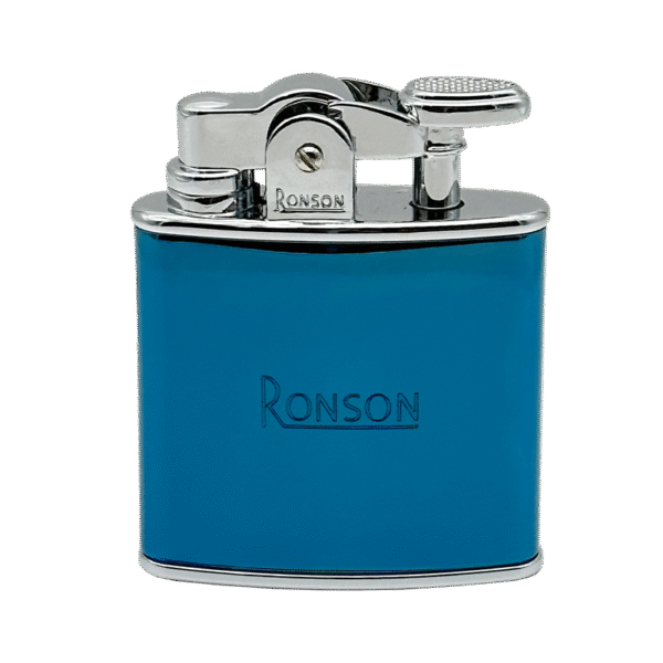 Vžigalnik Ronson 102004 plinski Nostalgia Jet Flame, Blue Ice