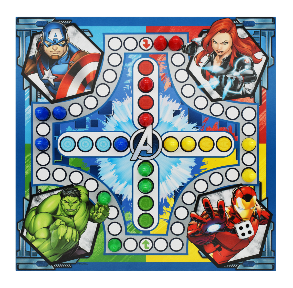 Cartamundi 103048001 Zbirka namiznih iger - Marvel Maščevalci