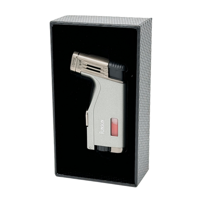 Gorilnik Ronson 120002 plinski Jet Flame Breeze, Grey