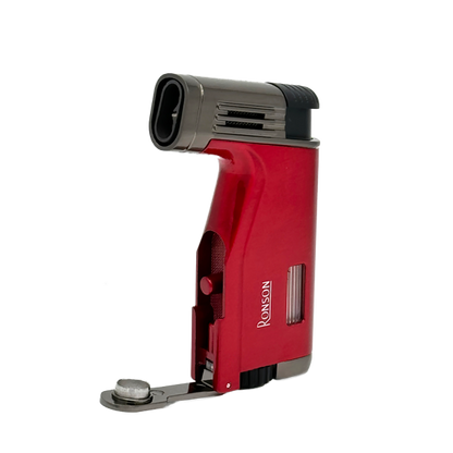 Gorilnik Ronson 120003 plinski Jet Flame Breeze, Red