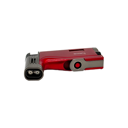 Gorilnik Ronson 120003 plinski Jet Flame Breeze, Red
