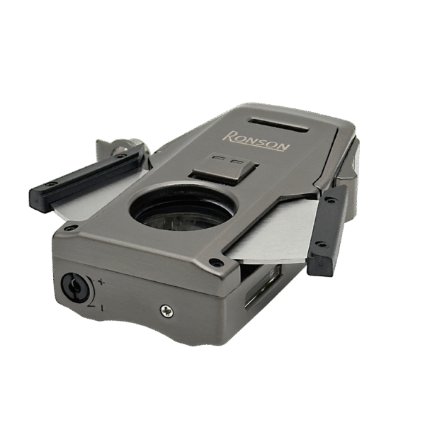 Vžigalnik Ronson 122002 plinski Jet Flame Mirage, Gun Metal