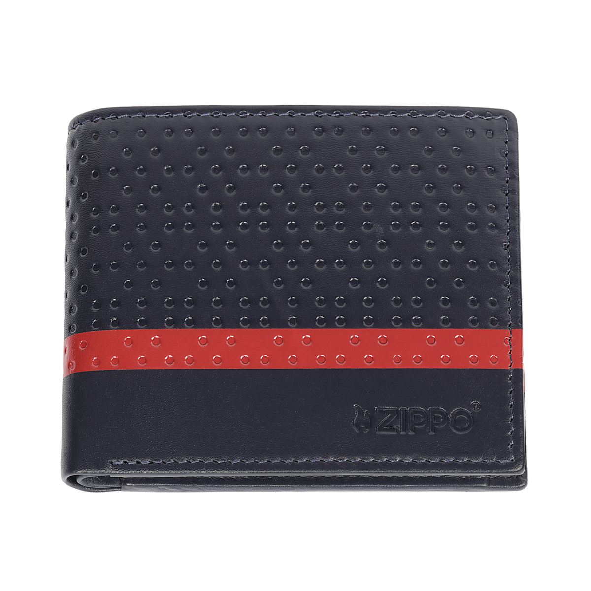 Denarnica Zippo 2.008.015 Navy Blue Range Tri-Fold + Coin Case
