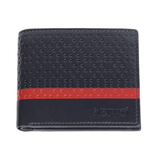 Denarnica Zippo 2.008.015 Navy Blue Range Tri-Fold + Coin Case