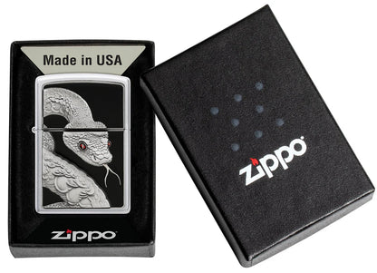 Zippo 2.008.204 vžigalnik Snake Red Eyes Emblem