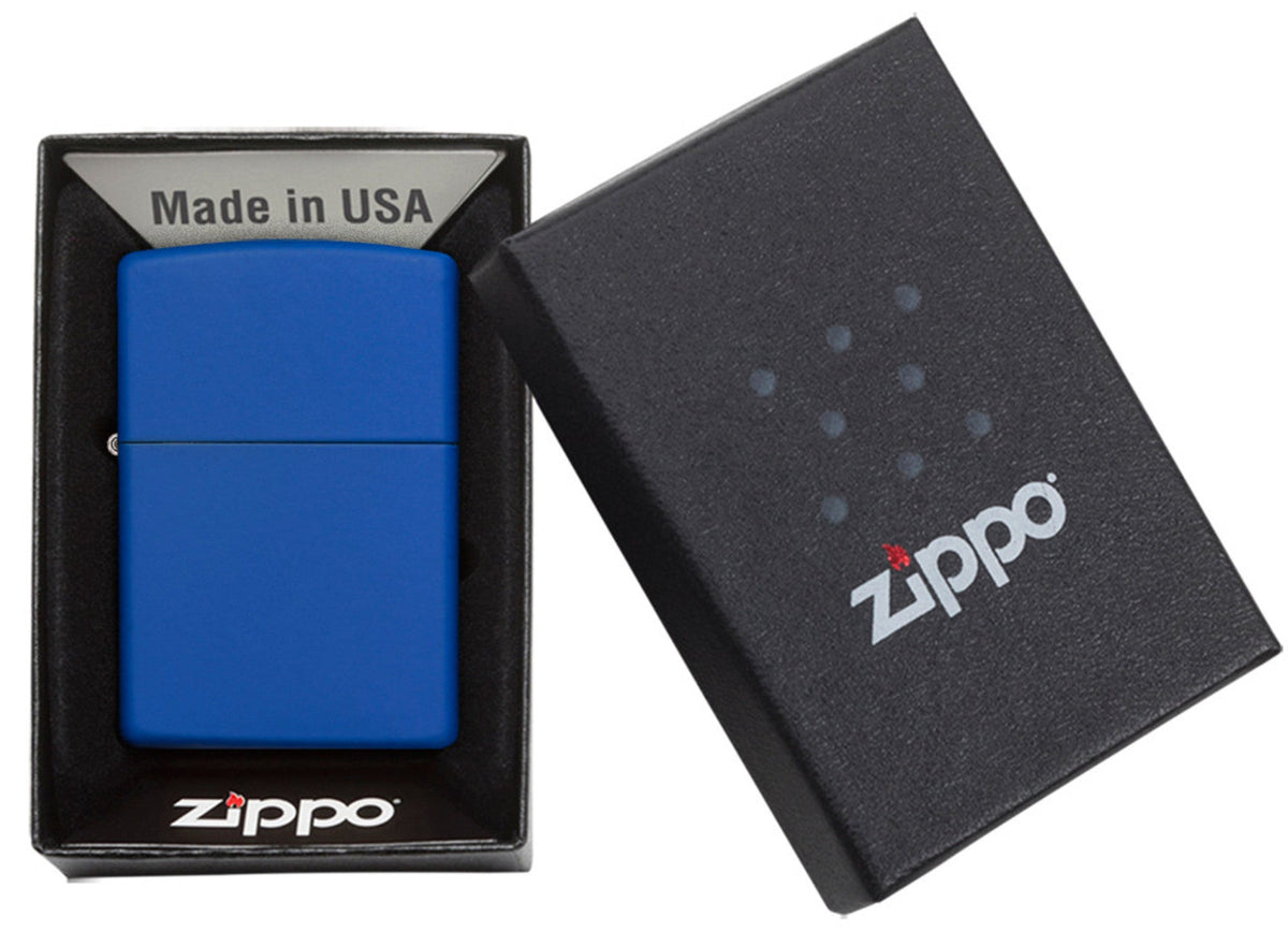 Zippo vžigalnik 229 Royal Blue Matte